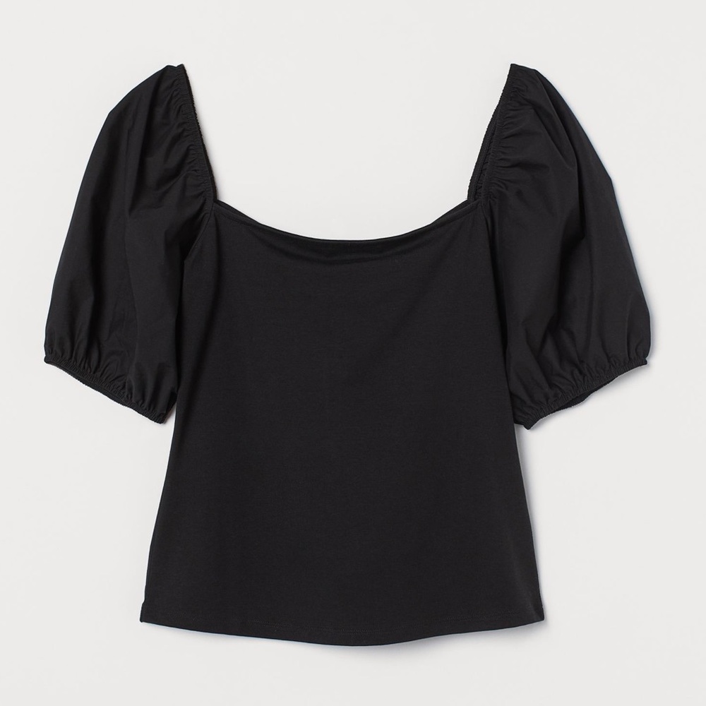 H&M Puff Sleeve Top